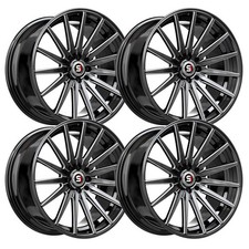 Set-4 Spec-1 Sp-69 19x8.5 5x114.35x4.5 38mm Black Milled Wheels Rims 19 Inch Set-4 Spec-1 Sp-69 19x8.5 5x114.35x4.5 38mm Black Milled Wheels Rims 19 Inch