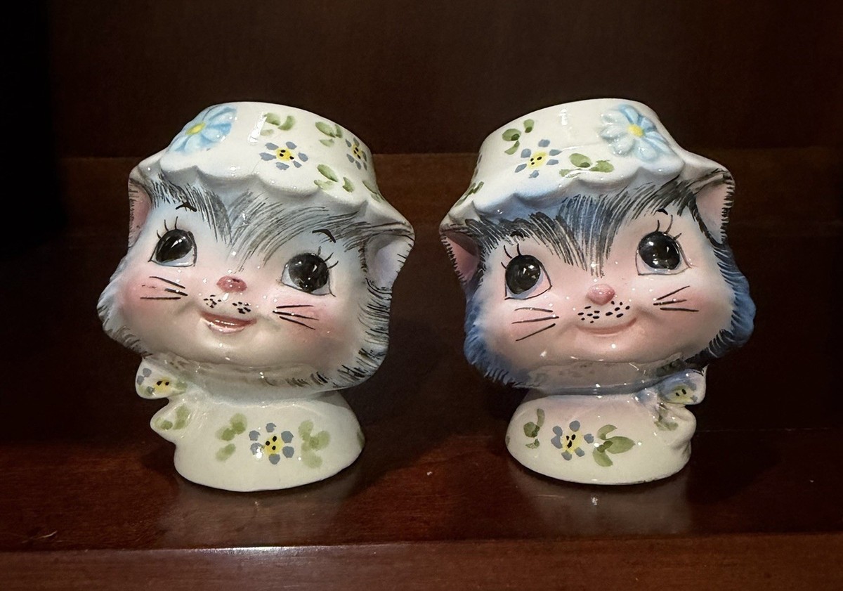 Lefton Miss Priss Kitty Salt & Pepper Shakers | eBay