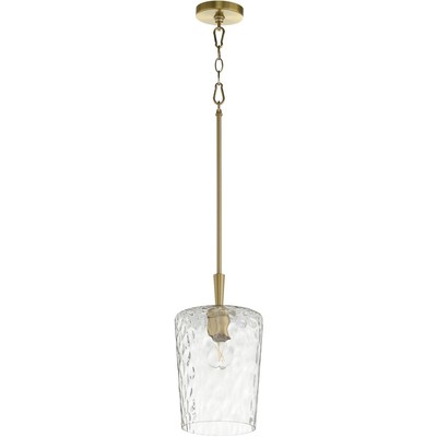 Quorum International 3204-80 Goodwin Pendant Aged Brass