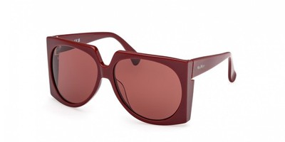 Maxmara MM0133 Shiny bordeaux 61/14/135 Damen Sonnenbrillen