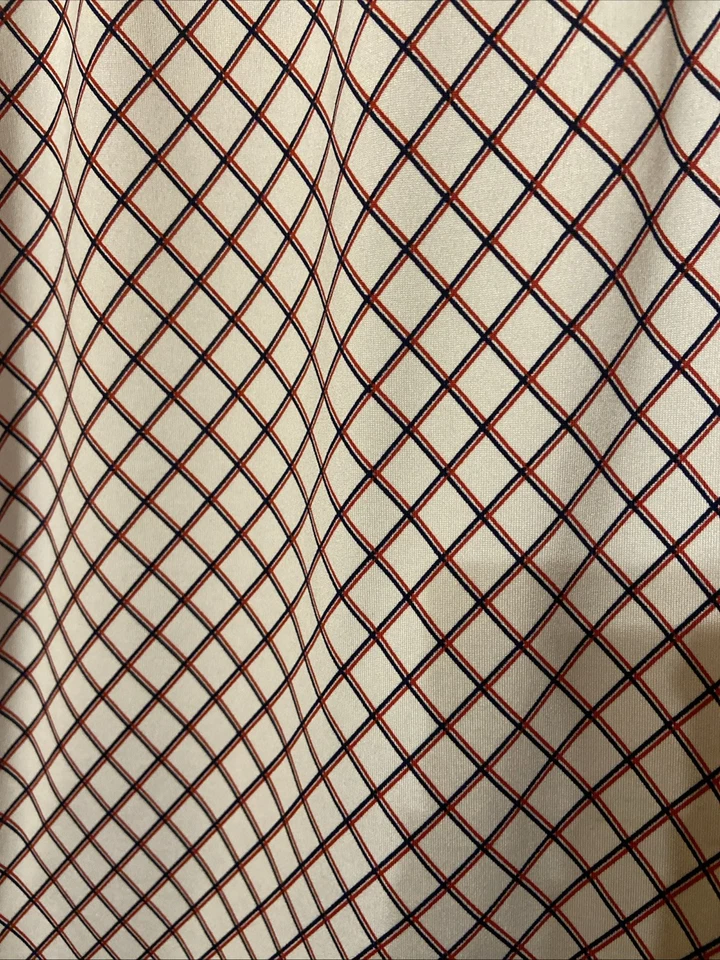 Manga Corta Rojo y Azul Golf Mujer Botones a Presión Talla Grande Pickleball Foto 2 de 4