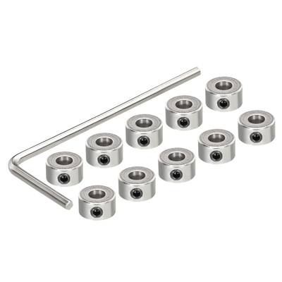 10Pcs Landing Gear Stopper 4.05mm(0.16'') Wheel Collar with Wrench for RC Plane