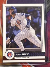2026 TOPPS MATT SHAW CHICAGO CUBS BASEBALL -#24