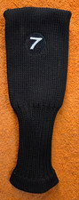 MAJEK SOCK 7 HYBRID HEADCOVER BLACK - WHITE PERFECT