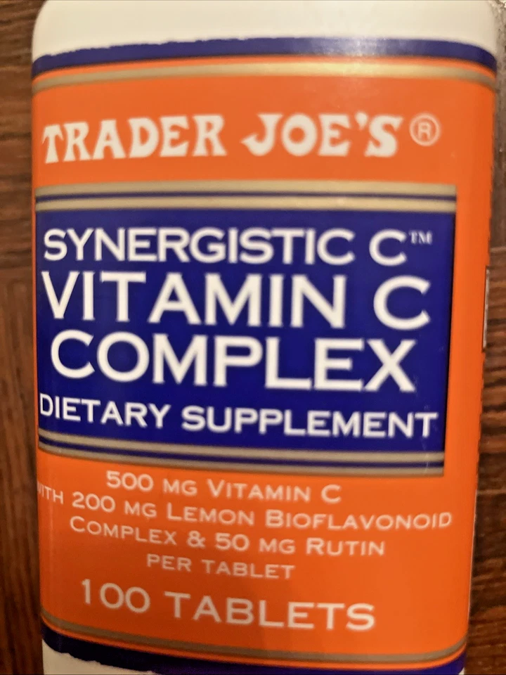 6 EA Trader Joe's Vitamin C Complex Synergistic C 500 MG. Vitamin C & Others - Image 4 of 4