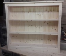 4ft wide bookcase, book shelf, display shelf, any size made