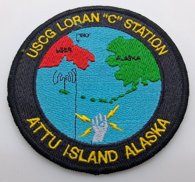 USCG Loran C Station ATTU Island Alaska Patch