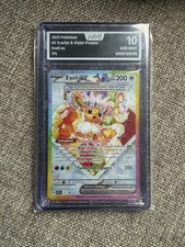 Evoli Prismatische Entwicklungen Special Art Rare Promo AOG 10 PSA10 Gem mint