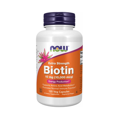 Now Foods Biotin 10000µg Extra Strength (120) (420,00 EUR/kg)