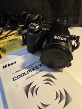 Nikon COOLPIX 5700 Digital Camera, Battery  Charger, Lexar Media Card 256MB
