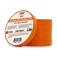 Lauco Orange Automotive Refinishing Masking Tape Autobody Painters Tape
