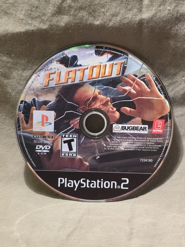 Playstation 2 Flatout PS2 Disc Only