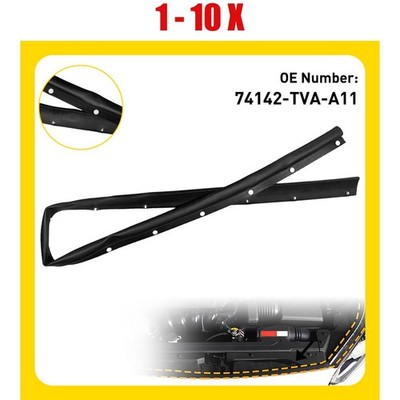 74142-TVA-A11 Hood Seal Strip 1-10 For Honda Accord 2018-22 Engine Bonnet Gasket