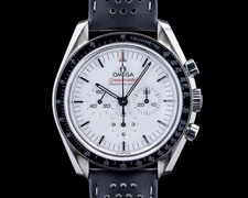 Omega 310.32.42.50.04.002 Speedmaster Professional Moonwatch SS White Dial 2024