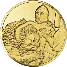 [#186644] United States of America, Medaille, The Art Treasures of Ancient Greec