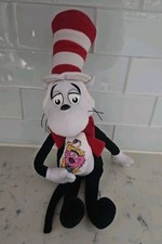 Dr Seuss Vintage 1997 16" Cat In The Hat Stuffed Animal Plush