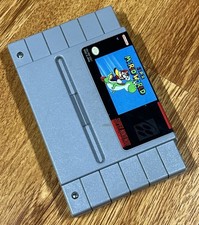 Super Mario World SNES Super Nintendo Entertainment System Retro Video Games