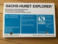 Fichtel & Sachs Betriebsanleitung. 184.2 Sachs–Huret Explorer Kettenschaltung