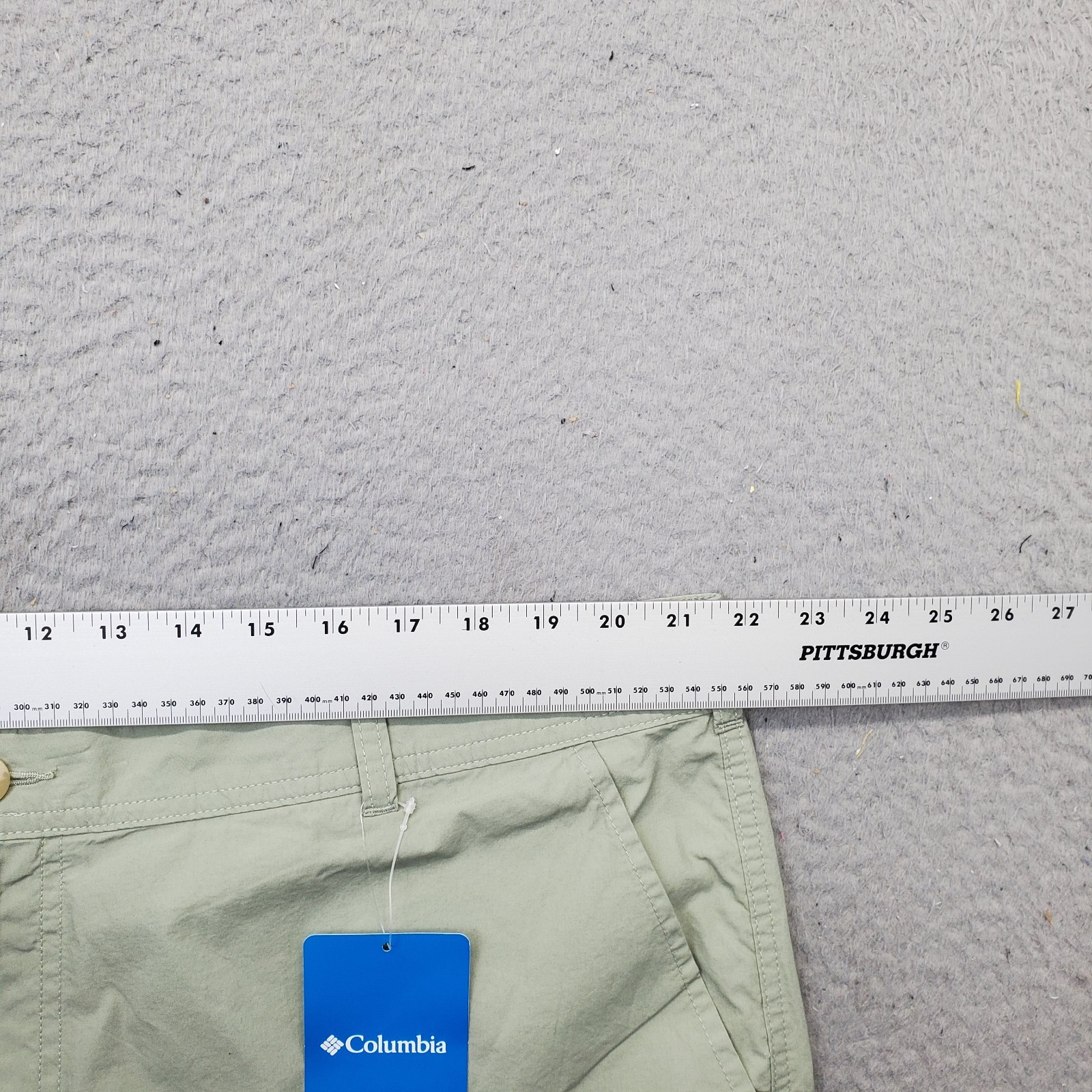 Columbia Washed-Out Shorts Mens 42 Green Perfect Fit Running Hiking Fishing thumbnail 5