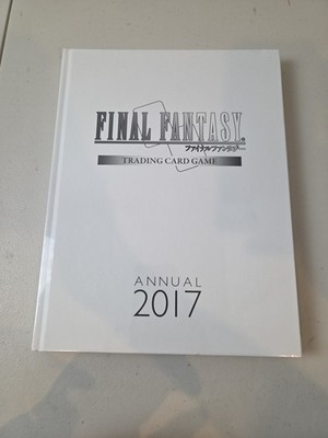 Final Fantasy TCG Annual 2017 Book And Promos - Brand New Sealed - Rare