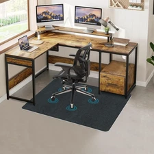 Office Chair Mat for Hardwood Floor, Desk Chair Mat for Carpet, Computer Gami...
