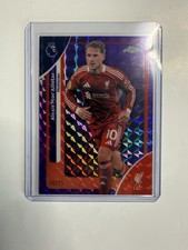 Topps Premier League Chrome Alexis Mac Allister Purple Refractor /75 Liverpool