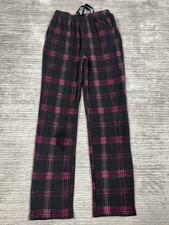 Perry Ellis Portfolio Pajama Pants Womens Medium Multicolor Plaid Sleepwear