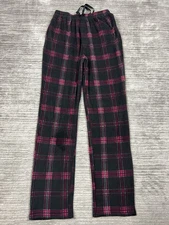 Perry Ellis Portfolio Pajama Pants Womens Medium Multicolor Plaid Sleepwear