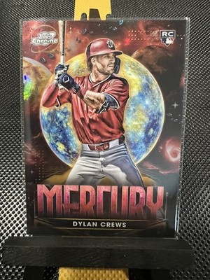 2025 Topps Chrome Cosmic- Dylan Crews RC- Mercury Planet- SSP