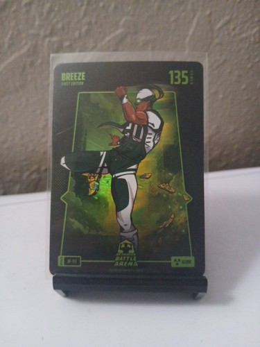 Bo Jackson Battle Arena Alpha Glow Battlefoil #BF-113 Breeze “Breece Hallâ€