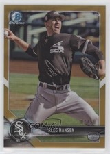 2018 Bowman Chrome Prospects Gold Refractor 7/50 Alec Hansen #BCP177 nu7