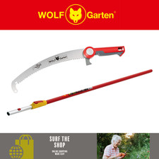 Wolf-Garten Multi-Change® PC370MSPRO Pruning Saw & ZMV4 Telescopic 4M Handle