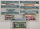 Vietnam South Lot of 7 SPECIMEN Banknotes 1966 (ND 1975) PMG Certified