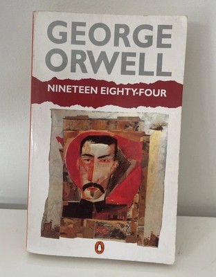 NINETEEN EIGHTY FOUR BY GEORGE ORWELL Rare Book Paperback Pre Owned