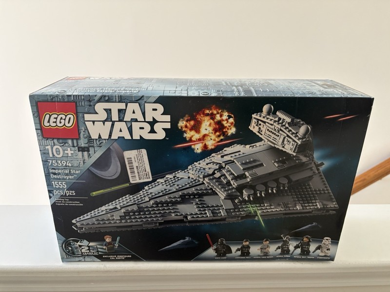 LEGO Star Wars 75394 Imperial Star Destroyer Set 1555Pcs, see description.