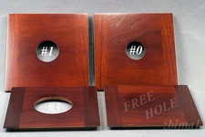 1 Wooden Lens Board  6"x 6" for 2D Eastman / B&J 8" x 10"- Sol.Walnut/free hole