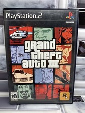 TESTED Grand Theft Auto III w/ Map CIB COMPLETE PlayStation 2 PS2