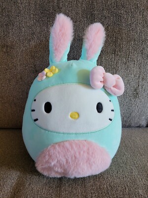 Squishmallow Kellytoy Hello Kitty Sanrio Plush 11'' Easter 2023