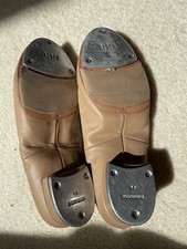 Bloch Size 8.5 Tap Dance Shoes Tan