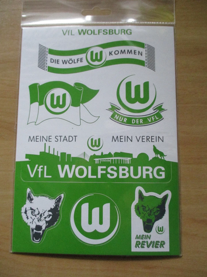 VFL Wolfsburg "Aufkleberkarte VFL"