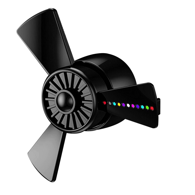 Propeller Car Air Fresheners Auto Fresheners Vent Clips With LED Light