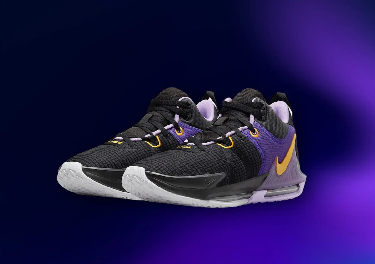 EUC!! Nike LeBron Witness XII, Purple/Black/Gold, Men’s Size 14. Nike LeBron Witness VIII Men main image 2