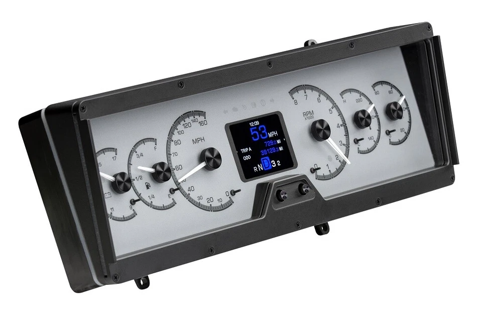 Dakota Digital 78-88 Oldsmobile Cutlass Analog Gauge System Silver HDX-78O-CUT-S - Image 3 of 4