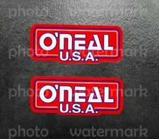 2pc Oneal MX Racing Motocross decals stickers graphics helmet boots Pick Size