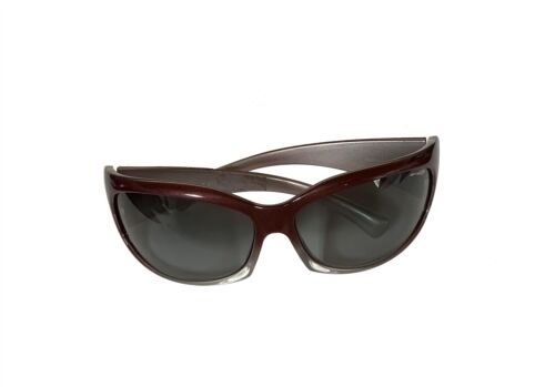 Gafas de sol Arnette 4064 343/11 marco rojo cuadrado lentes grises gafas - Imagen 1 de 1