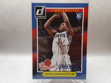 🏀2014 Donruss The Rookies Press Proof Blue 45/99 Glenn Robinson III #16 RC