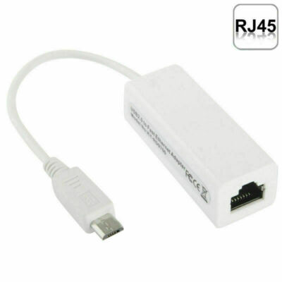 Micro Usb zu to Ethernet RJ45 Netzwerk LAN Adapter Smartphone Tablet Handy Z19