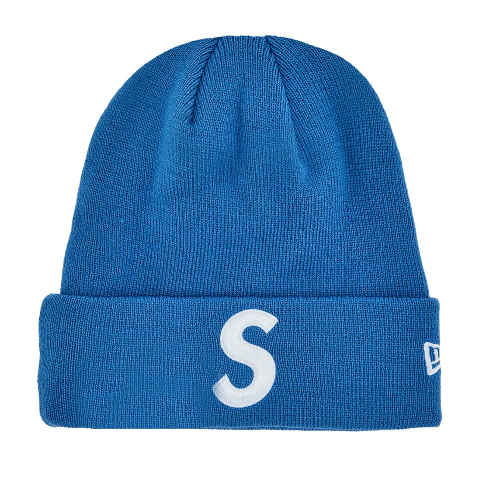 Bonnet bleu logo Supreme x New Era FW24 S