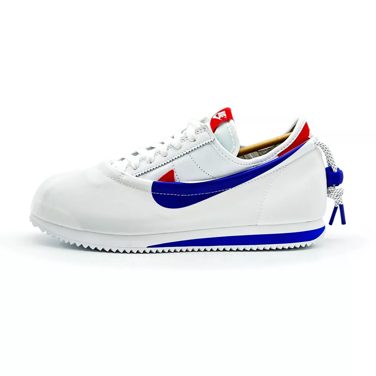 DZ3239-100 CLOT Nike Cortez White and Game Royal Versity Red USA
