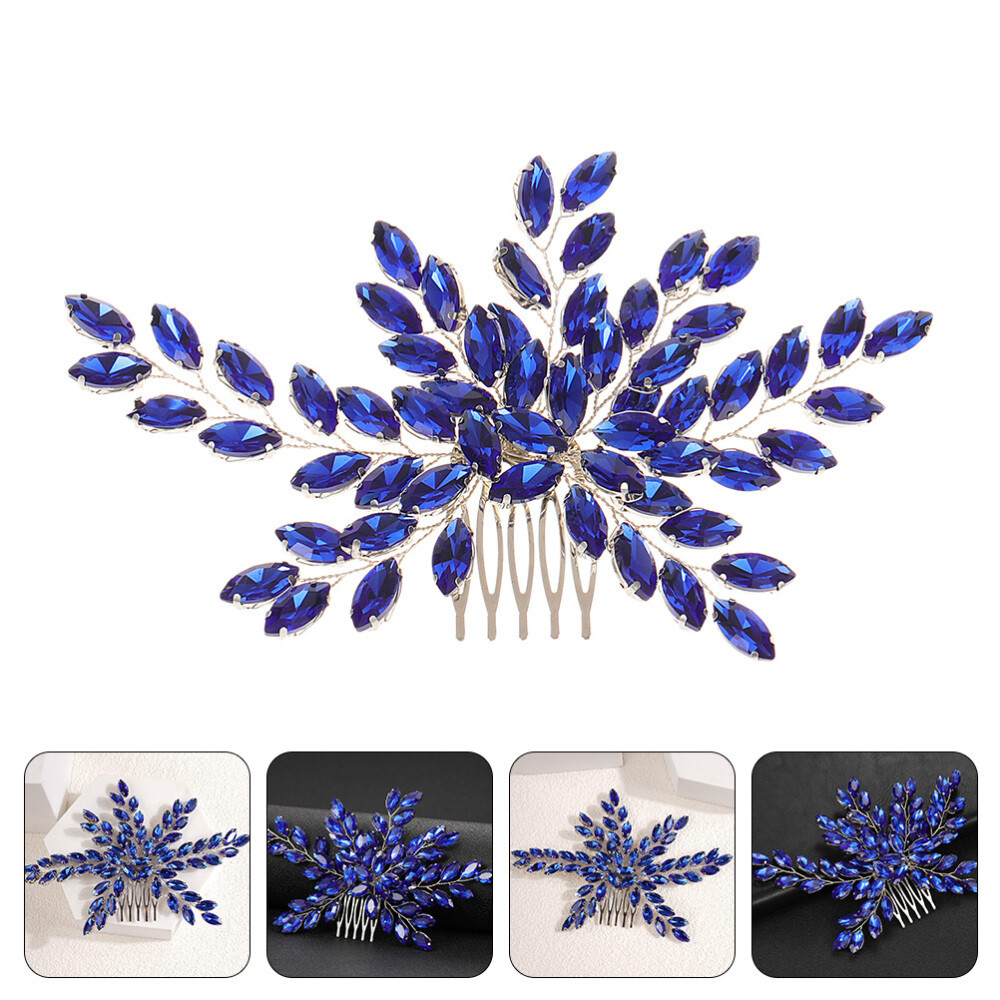 Tocado de boda estrás accesorio decoración del cabello novia perla peine para el cabello